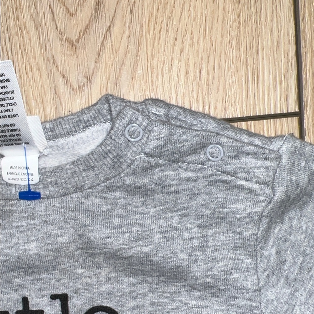 Little Human Kids Gray Sweatshirt - Picture 9 of 11